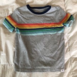 🌈 rainbow stripe tee 🌈